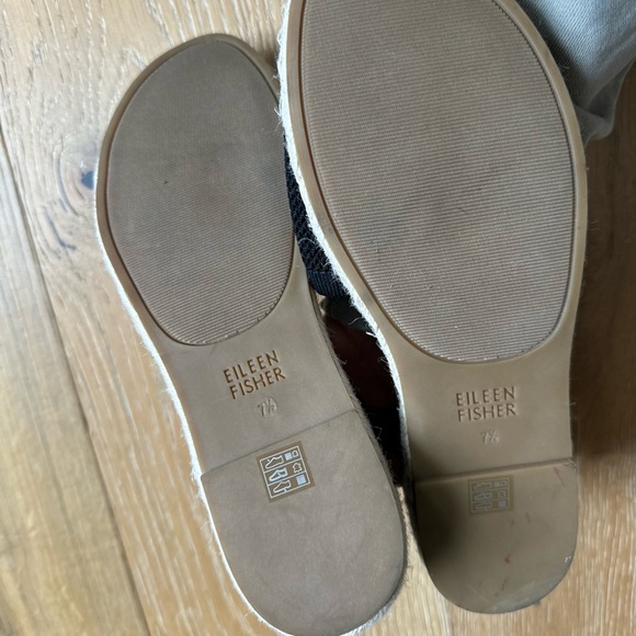 Eileen Fisher Womens Shoes Mews Slip On Padded Espadrille Sandals - Picture 7 of 9